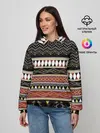Женское худи / Этническая африка