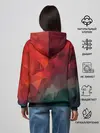 Женское худи / Краски Абстракт
