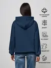 Женское худи / Кислотный фламинго