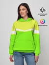 Женское худи / Угол зеленый