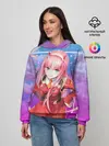 Женское худи / Darling in the Franxx (002)
