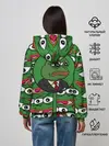 Женское худи / Good / Sad frog