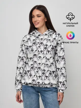 Женское худи / Пингвинчики