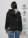 Женское худи / Глаза Ябоку. БЕЗДОМНЫЙ БОГ