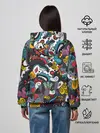 Женское худи / Покерный коллаж