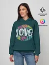 Женское худи / All You Need is Love