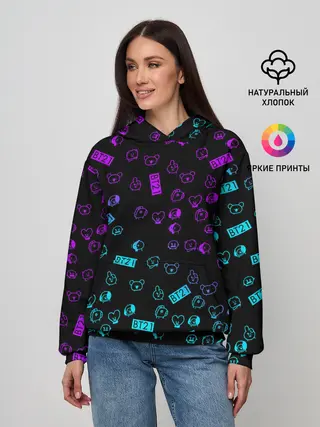 Женское худи / BTS BT21