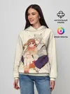 Женское худи / Очень приятно Бог