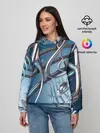 Женское худи / Металлические ноты