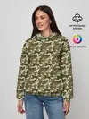 Женское худи / Камуфляж Коты