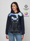 Женское худи / ночная фурия