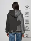 Женское худи / Мопс в кармане