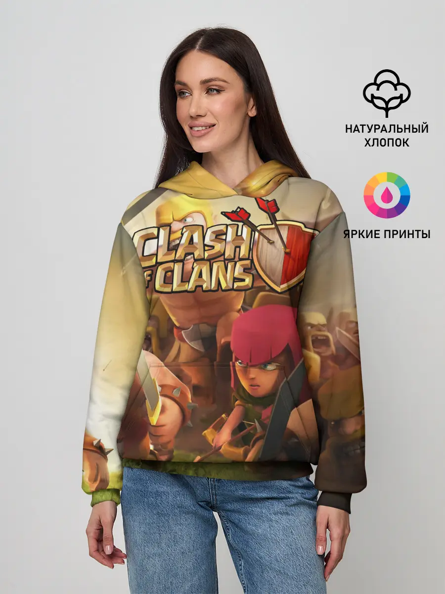 Женское худи / Clash of Clans
