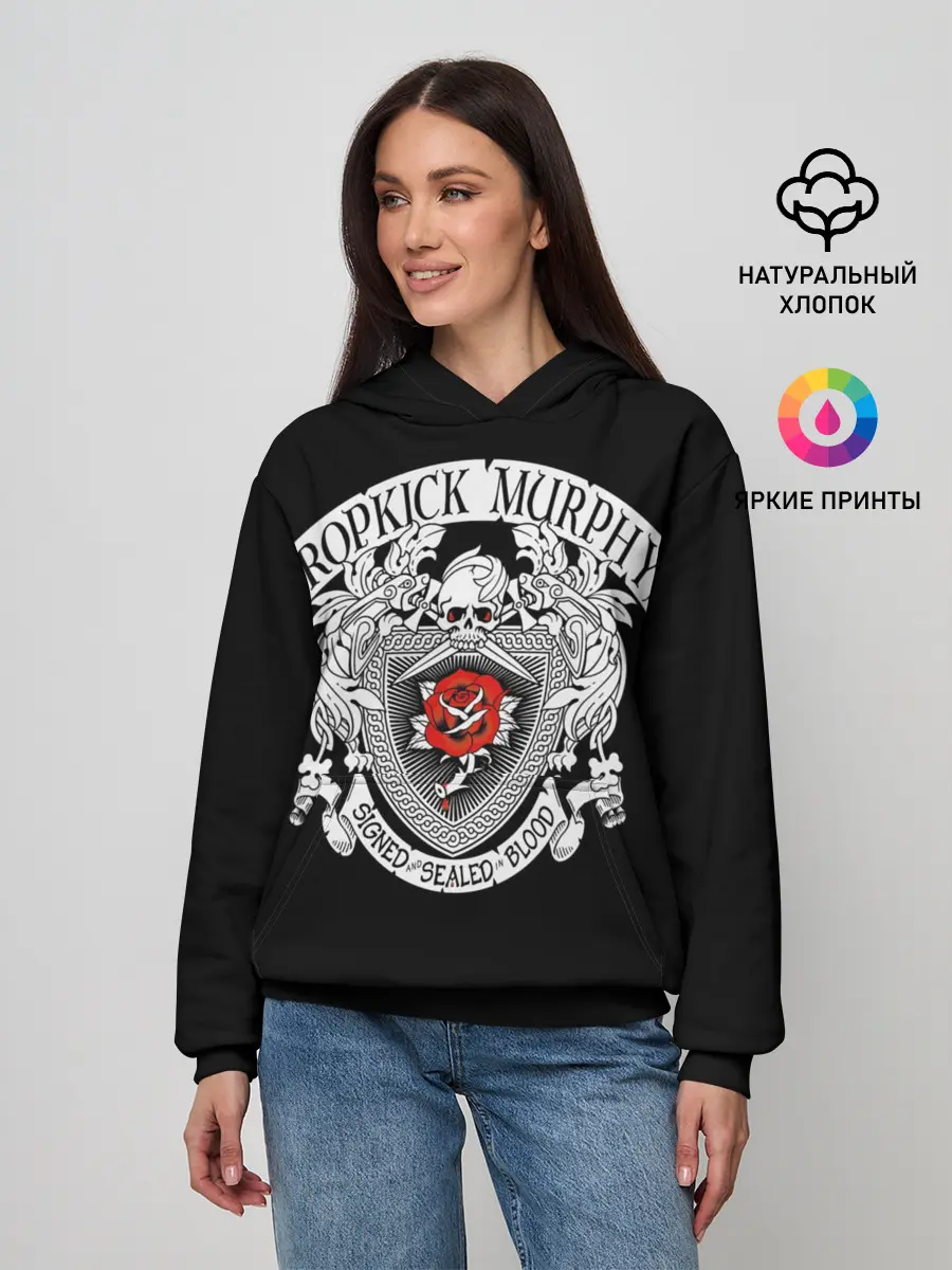 Женское худи / Dropkick Murphys