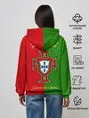Женское худи / Сборная Португалии