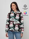 Женское худи / Лягушки в очках