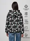 Женское худи / ХОККЕЙ GLITCH