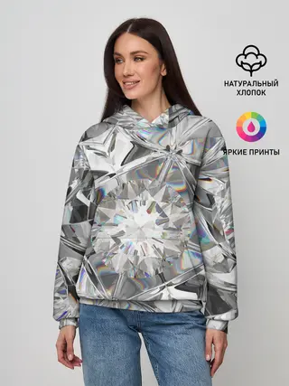 Женское худи / Бриллиантовый блеск