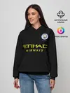 Женское худи / Manchester City away 19-20