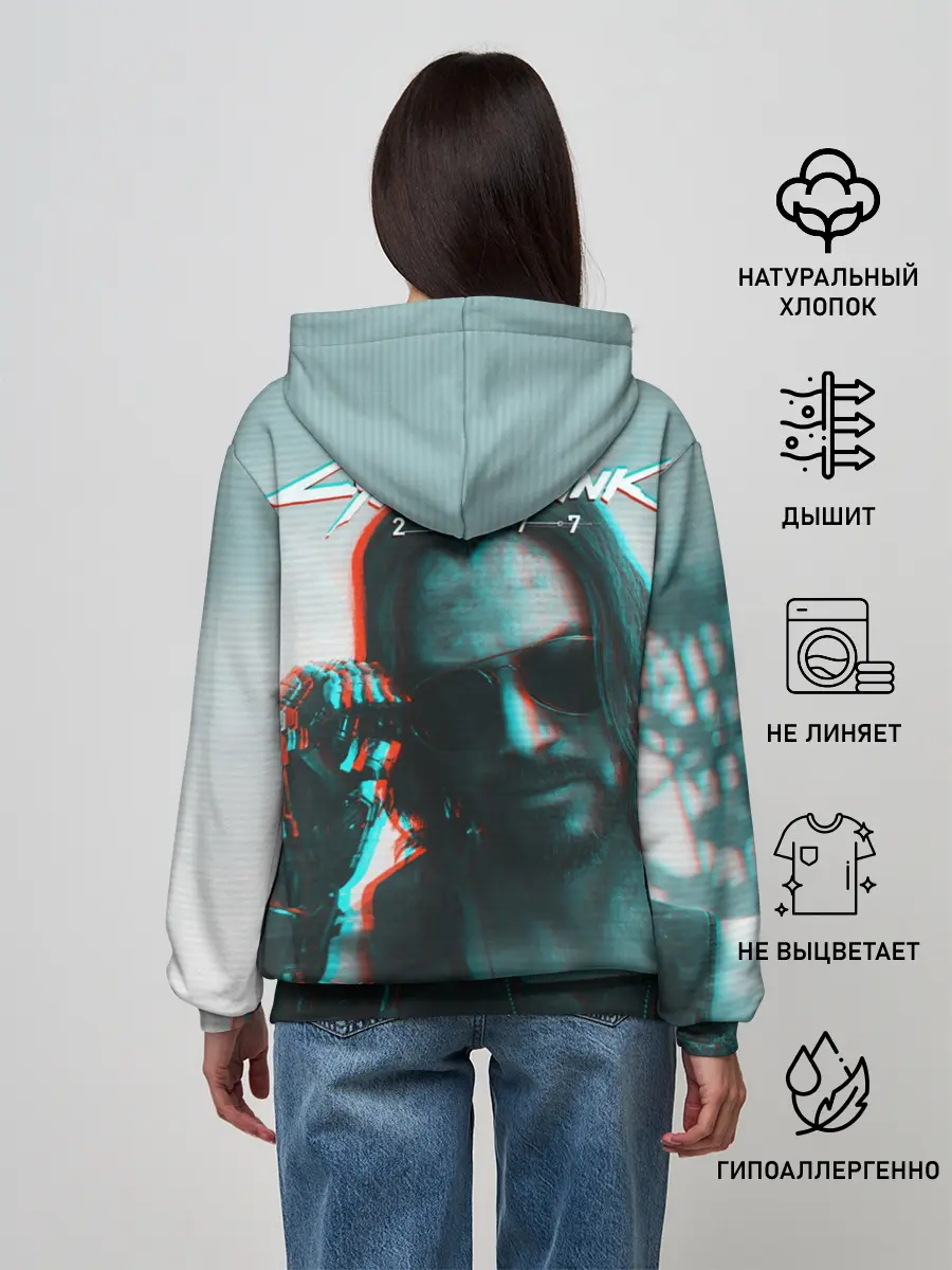 Женское худи / Cyberpunk 2077