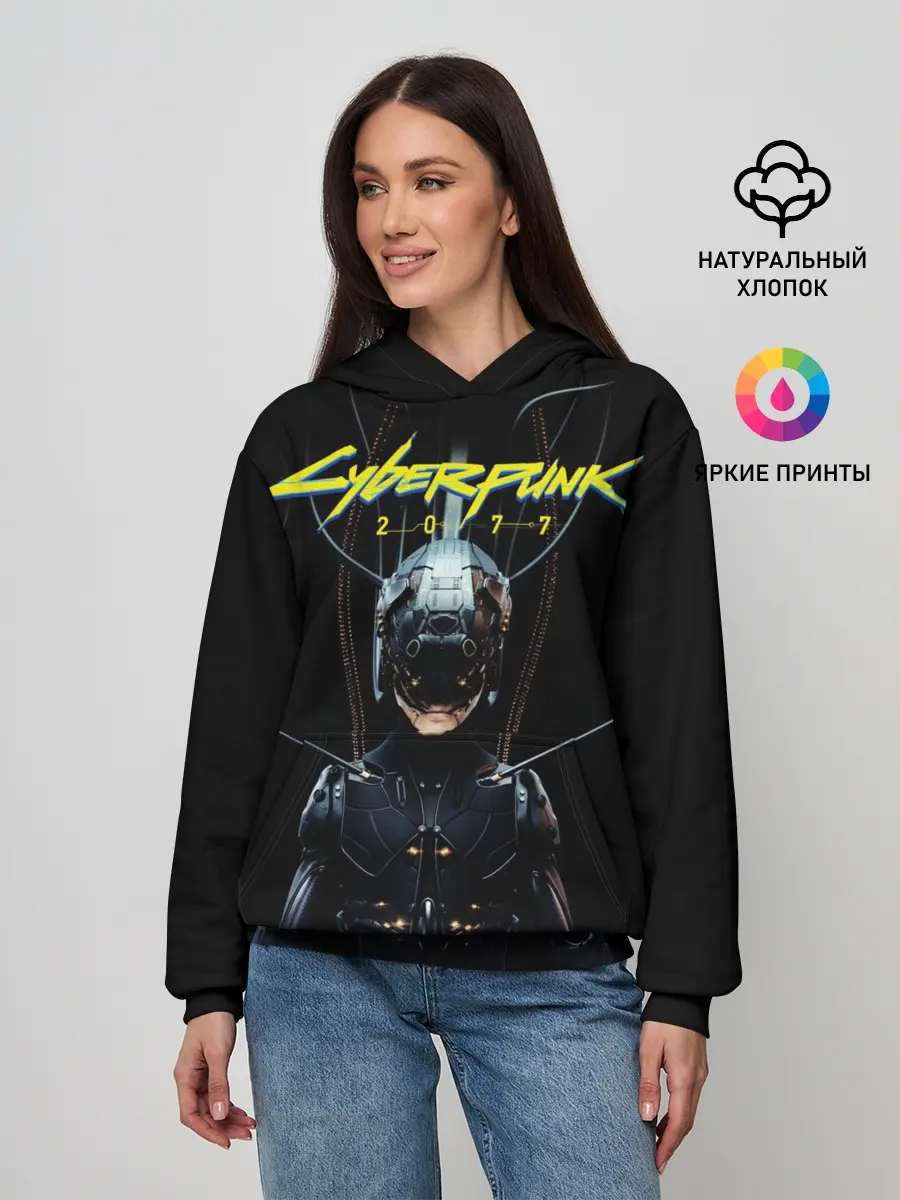 Женское худи / Cyberpunk 2077