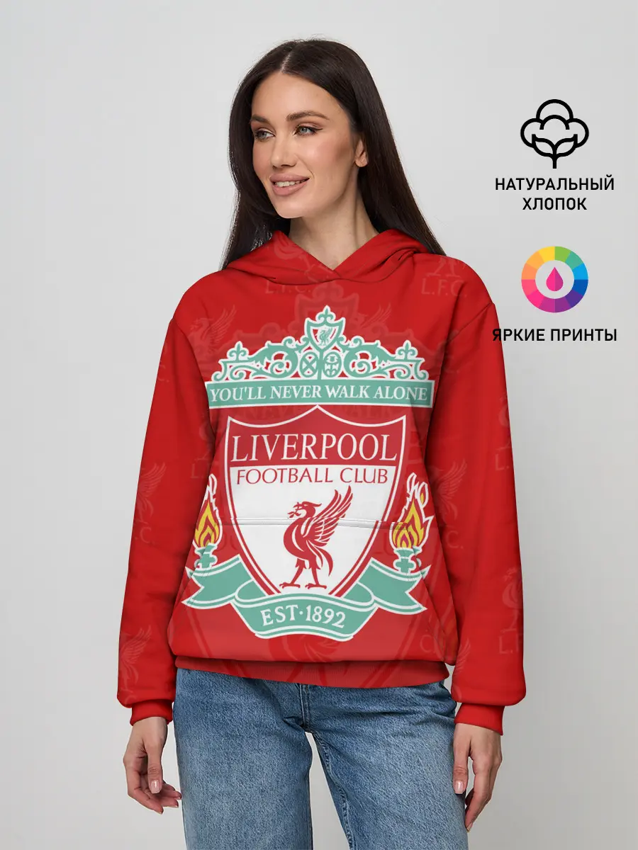 Женское худи / Liverpool (2)