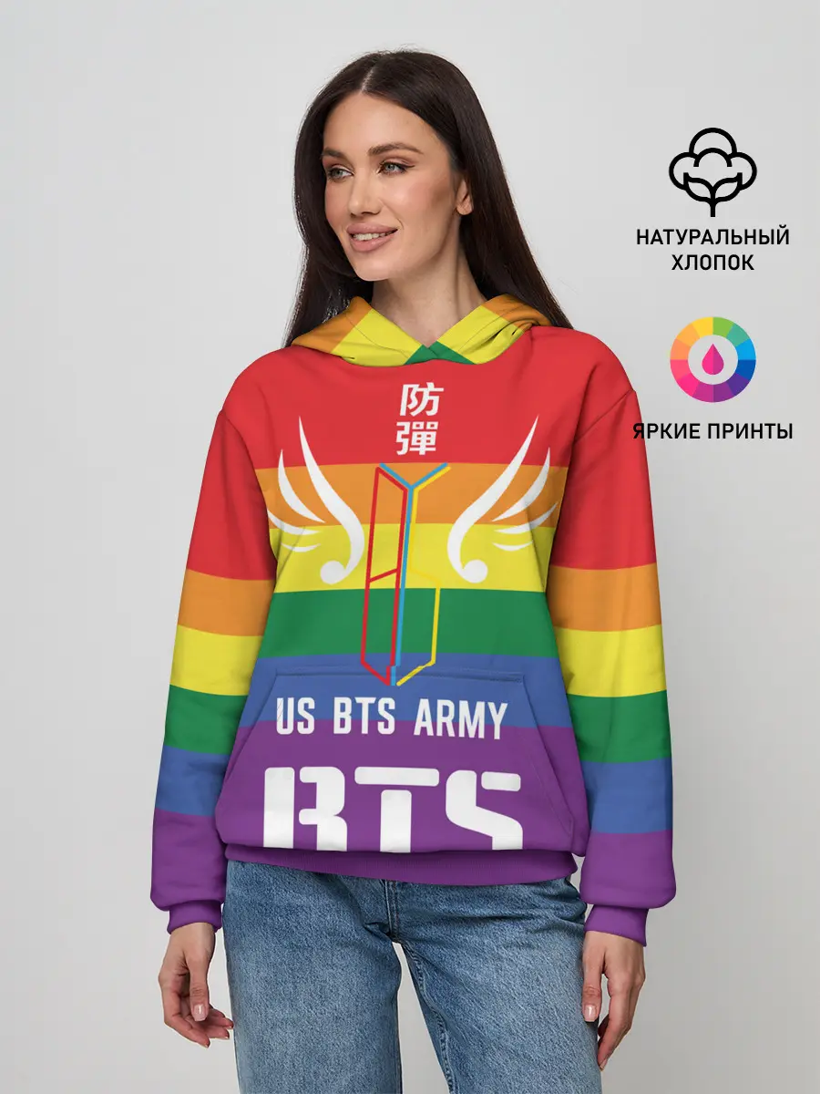 Женское худи / BTS Army