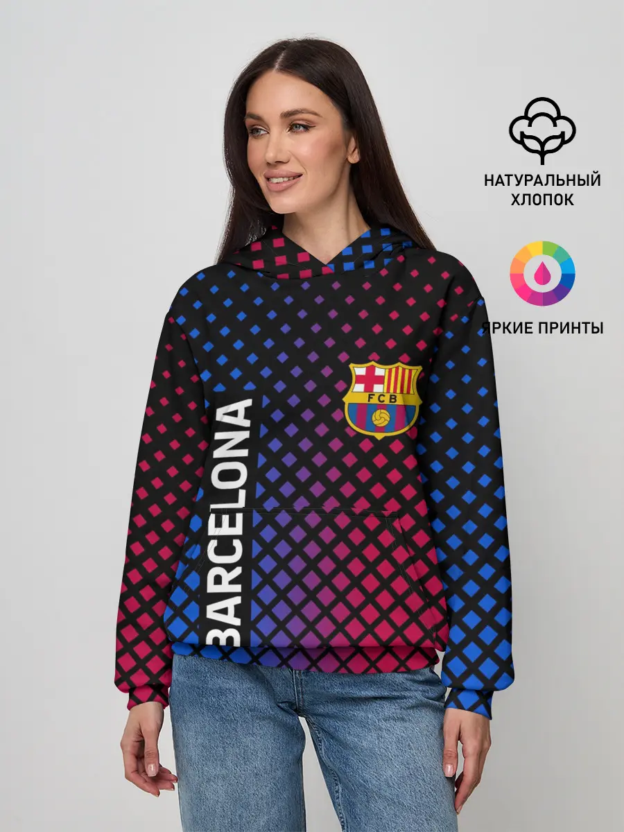 Женское худи / BARCELONA