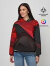Женское худи / Red & Black