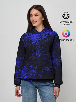 Женское худи / БРЫЗГИ КРАСОК