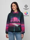 Женское худи / НЕОНОВЫЙ ГОРОД