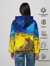 Женское худи / ВАНГОГ НОЧНОЕ ПОЛЕ