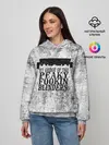 Женское худи / Острые козырьки