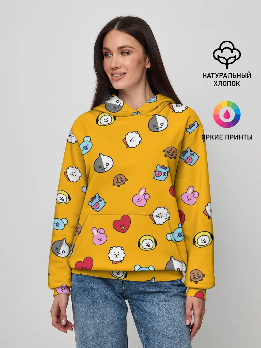 Женское худи / BT21