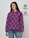 Женское худи / KILLER QUEEN розовый паттерн