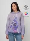Женское худи / Гимнастка на полотне