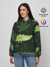 Женское худи / Милый крокодил