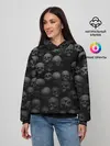 Женское худи / Черепа
