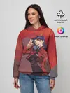 Женское худи / Misato Katsuragi на красном