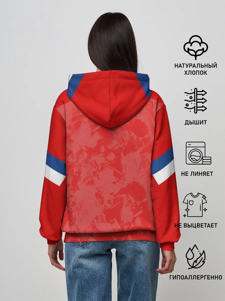 Женское худи / Russia home EURO 2020