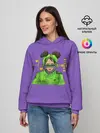 Женское худи / Billie Eilish Purple