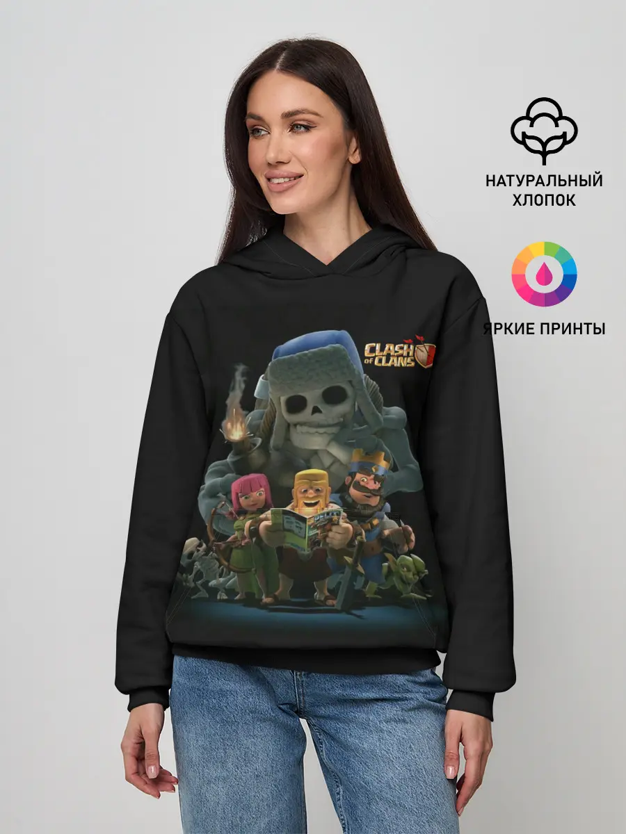 Женское худи / Clash of Clans