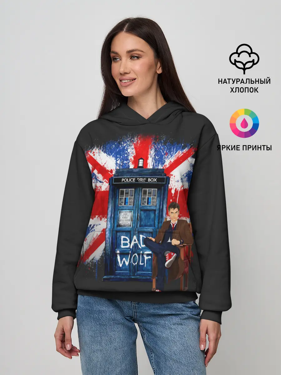 Женское худи / Doctor Who