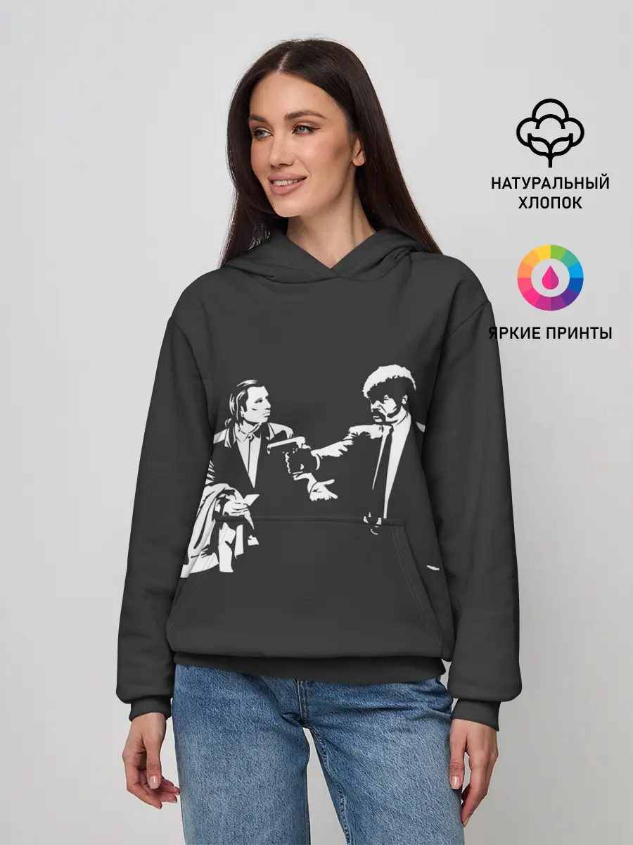 Женское худи / Криминальное Чтиво
