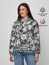 Женское худи / Ахегао с щупальцами
