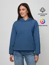 Женское худи / 19-4052 Classic Blue
