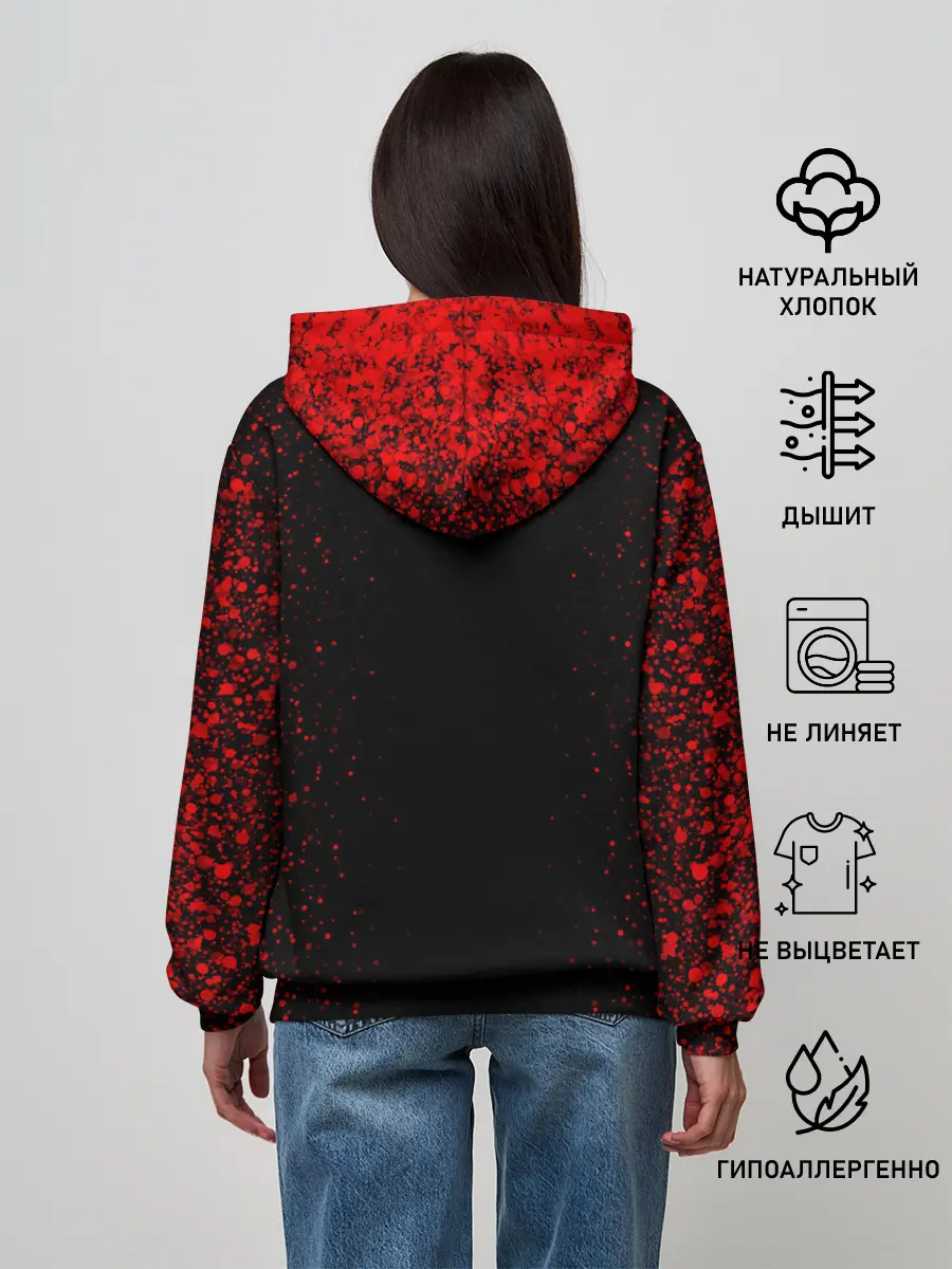 Женское худи / UNDERTALE CHARA