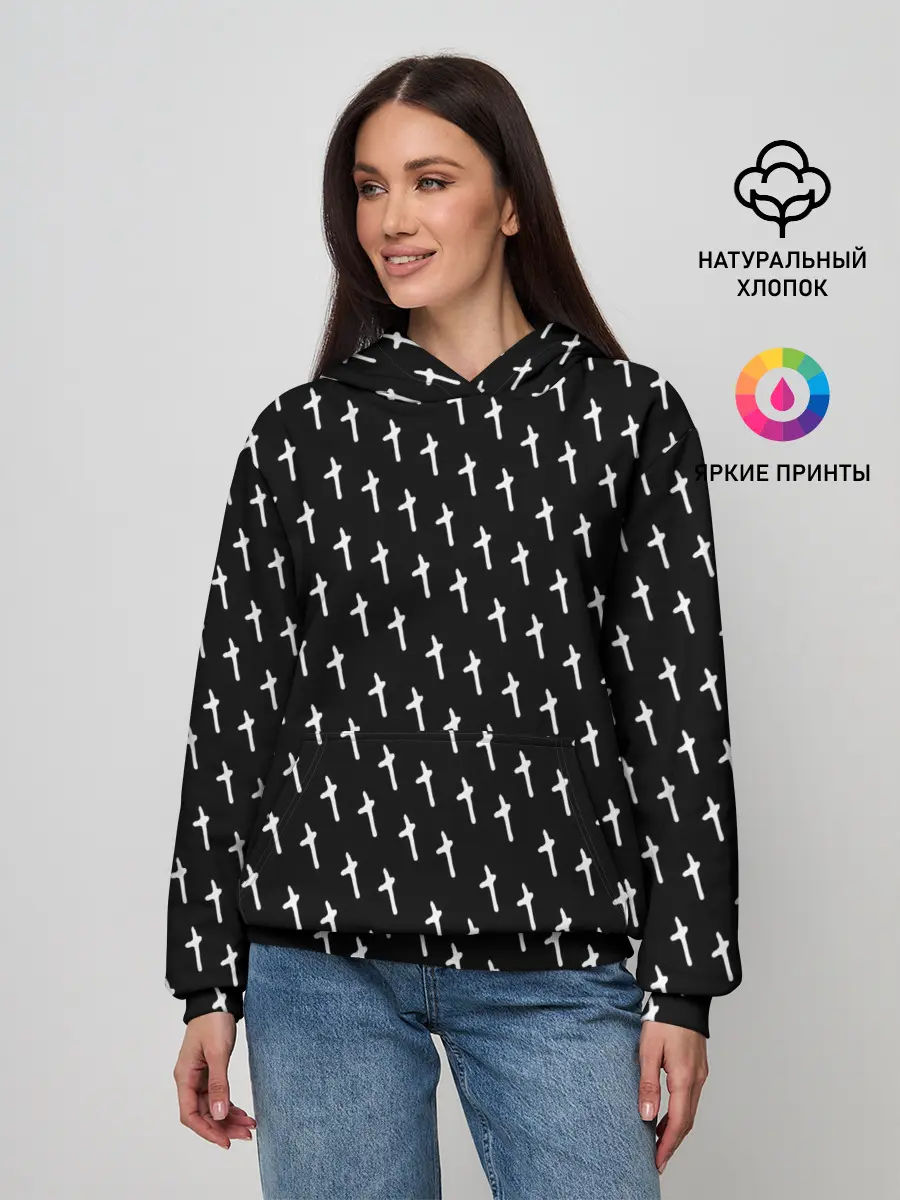 Женское худи / LiL PEEP Pattern