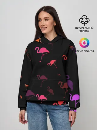 Женское худи / Фламинго
