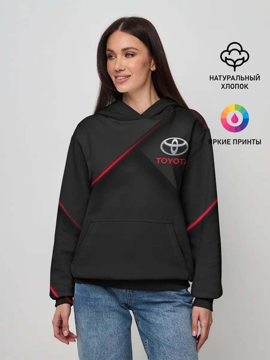 Женское худи / TOYOTA | ТОЙОТА
